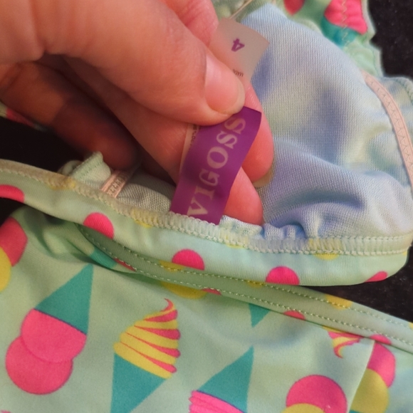 Three girls bikinis Trendy Kids Swim Bikinis Set - Picture 5 of 12